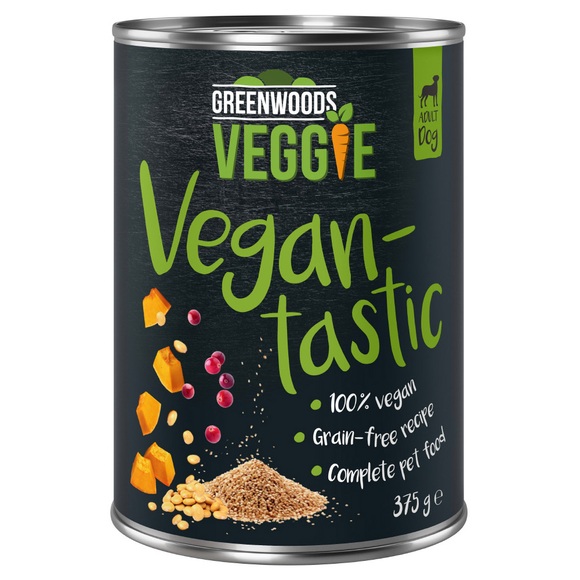 Greenwoods Veggie mit Quinoa, Kürbis, Lupinen und Preiselbeeren - 6 x 375 g