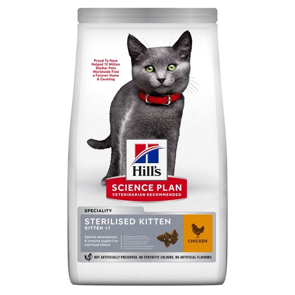 Hill's Science Plan Sterilised Kitten Huhn - 2 x 10 kg