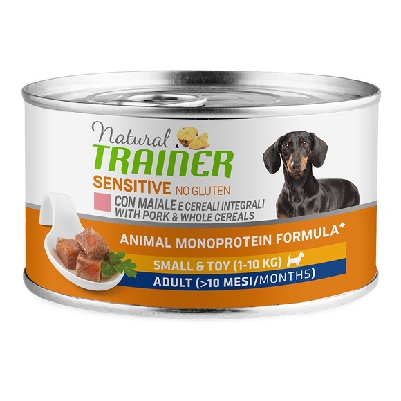 Trainer Hundefutter Sensitive No Gluten Small & Toy Adult Schwein 150g