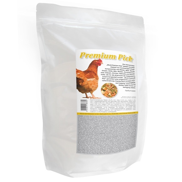 Mucki Premium Pick Hühnerfutter - 15 kg