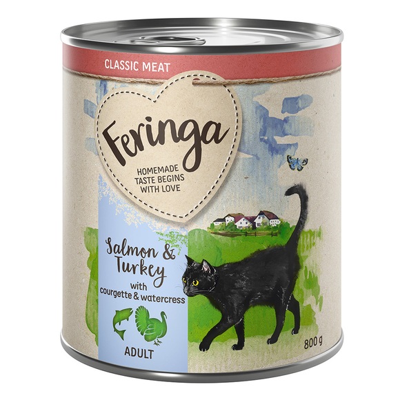 Feringa Menu Duo 6 x 800 g - Lachs & Pute