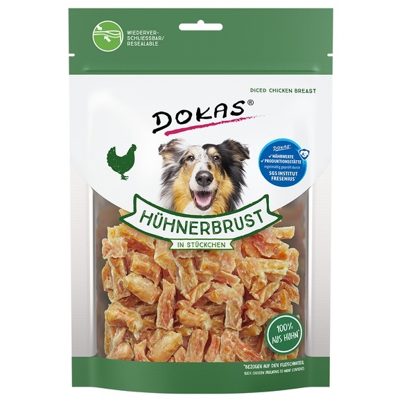 Dokas Hühnerbrust in Stückchen - 200 g