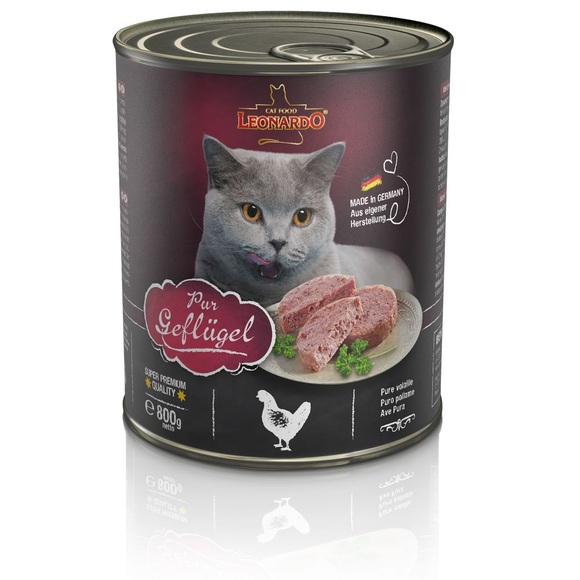 MP Leonardo 6 x 800 g Dosen - Geflügel pur
