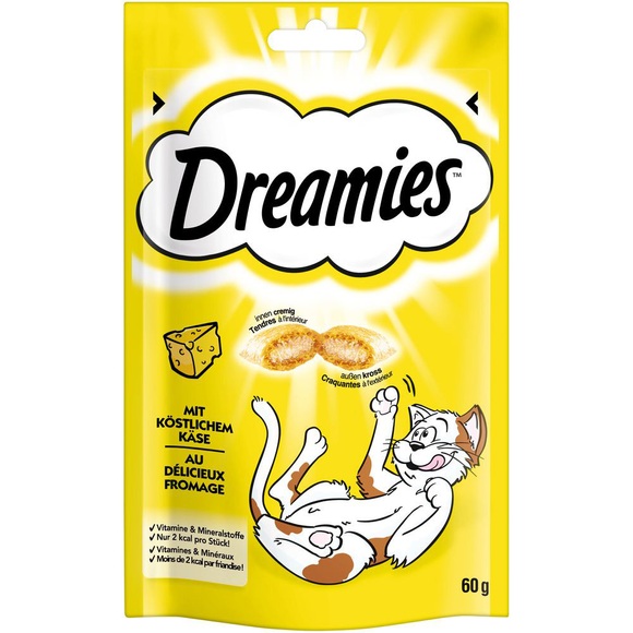 Dreamies Katzensnack - mit Käse (60 g)