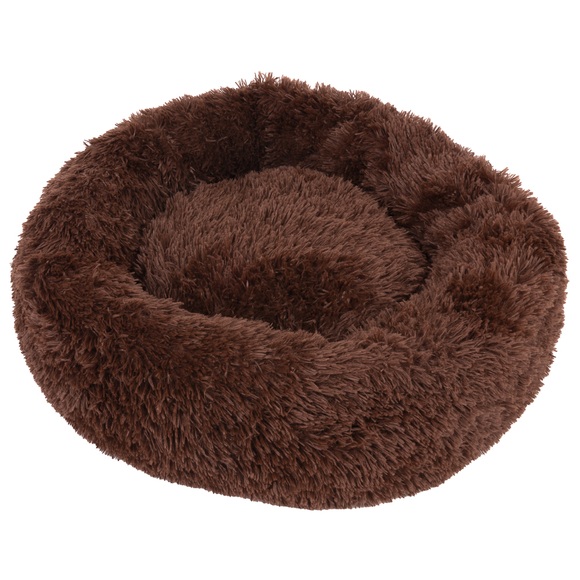 TIAKI Kuschelbett No Stress, braun - Ø 75 x H 25 cm
