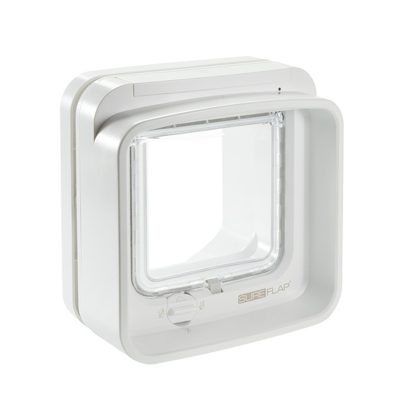 Haustierklappe SureFlap Mikrochip DualScan Weiß 1 St.