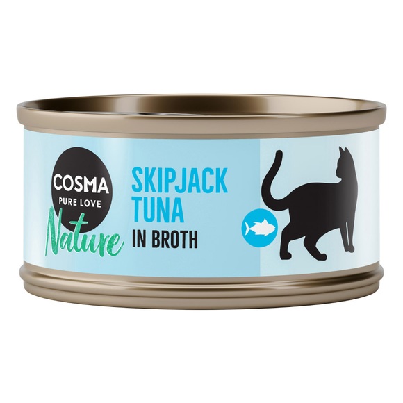 Cosma Nature 6 x 70 g - Skipjack Thunfisch