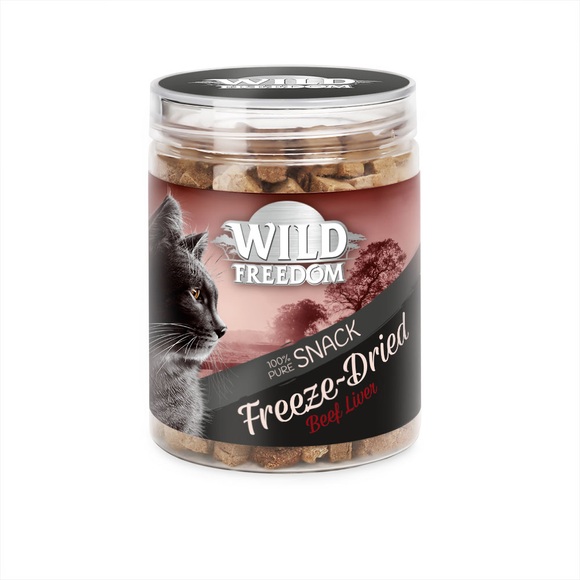 Wild Freedom Freeze-Dried Snacks Rinderleber - Sparpaket: 3 x 60 g