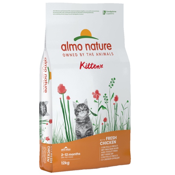 Almo Nature Holistic Kitten Huhn & Reis - Sparpaket: 2 x 12 kg