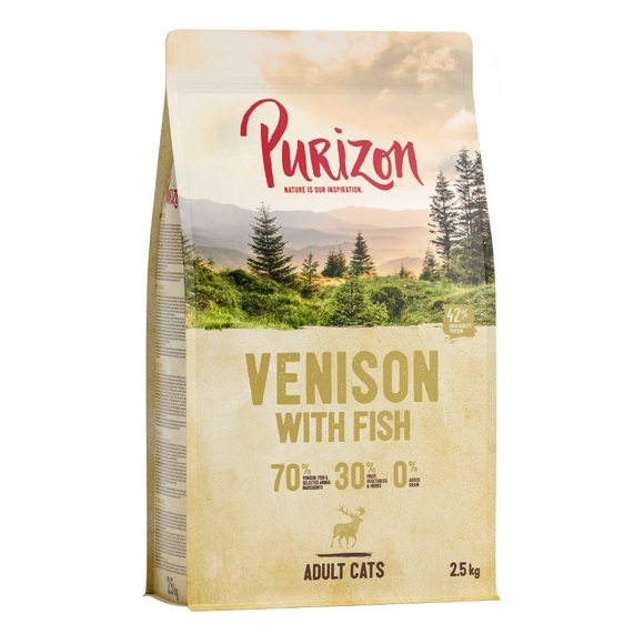Purizon Adult Hirsch & Fisch - getreidefrei - 2,5 kg