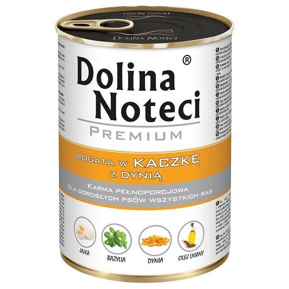 Dolina Noteci Premium Megapack, 48 x 400 g - Ente mit Kürbis