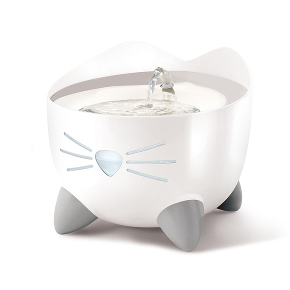 Catit PIXI Trinkbrunnen, Edelstahl - Trinkbrunnen 2,5 l