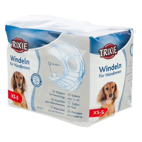 Trixie Windeln für Hündinnen XS-S 12Stück
