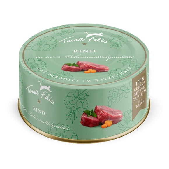 Terra Felis Complete 12 x 80 g - Rind