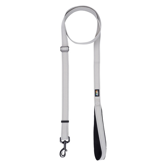 Rukka® Bliss Eco Leine, grau - Grösse L: 125 - 200 cm lang, 25 mm breit