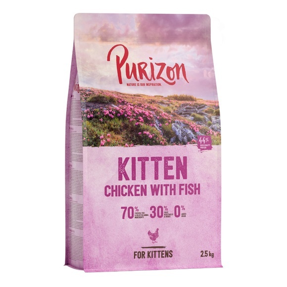 Purizon Kitten Huhn & Fisch - getreidefrei - 2,5 kg