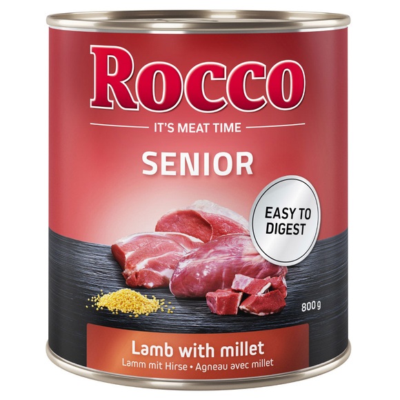 Sparpaket Rocco Senior 24 x 800 g - Lamm & Hirse