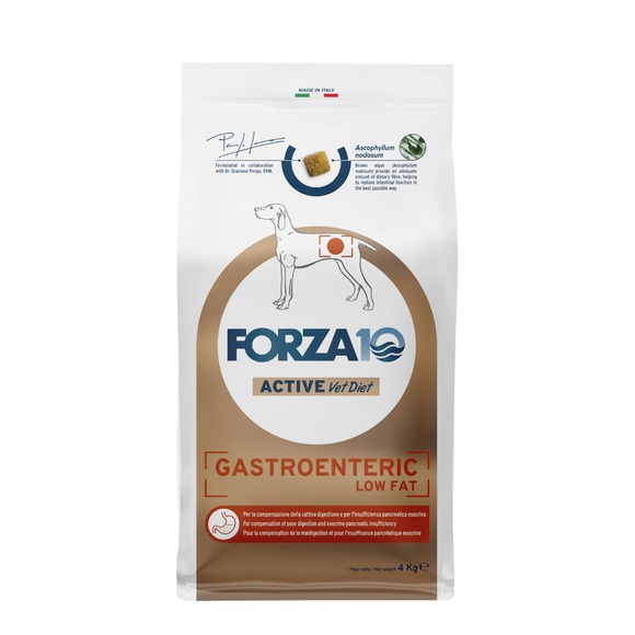 Forza 10 Active Line - Gastroenteric Low Fat - Sparpaket: 2 x 4 kg