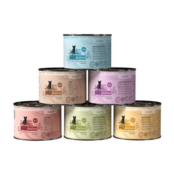catz finefood Probierpaket 6 x 200 g - Probierpaket II