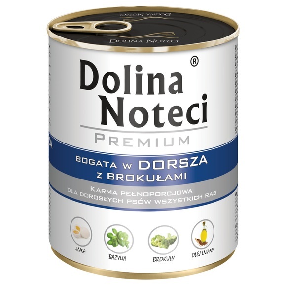 Dolina Noteci Premium, 12 x 800 g - Kabeljau mit Brokkoli