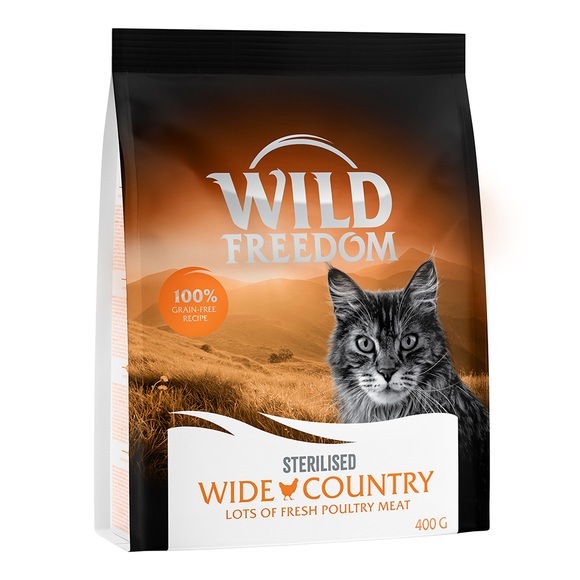 Wild Freedom Adult ´´Wide Country´´ Sterilised - Geflügel - 400 g