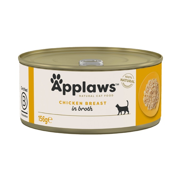 Applaws Katzenfutter Sparpaket 24 x 156 g - Hühnchenbrust