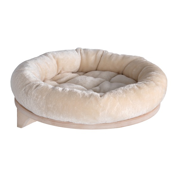 Wandliegebett Natural Paradise creme - Ø 48 cm