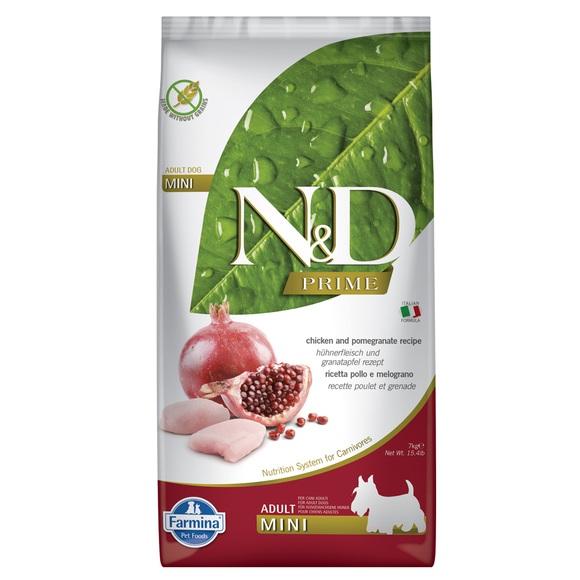 N&D Grain Free Mini Chicken & Pomegranate - 7 kg