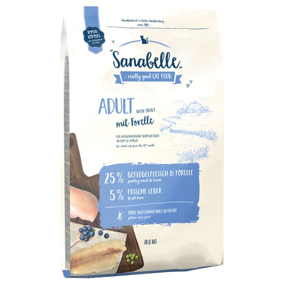 Sanabelle Adult mit Forelle - 10 kg