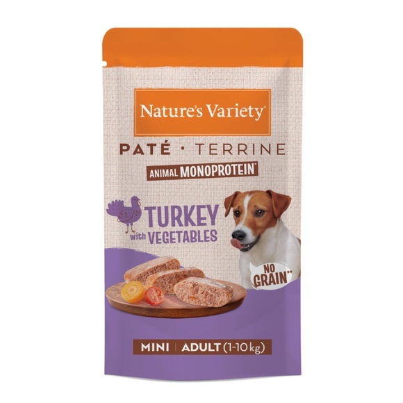 Sparpaket Nature's Variety Original Paté No Grain Mini 16 x 150 g - Truthahn