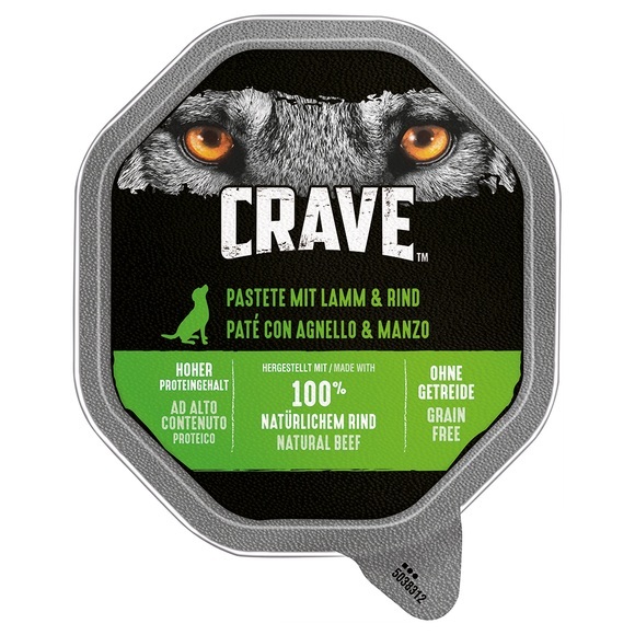 Crave Adult Pastete - 7 x 150 g Lamm & Rind