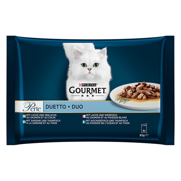 Probierpaket Gourmet Perle 4 x 85 g - Duetto di Mare Fisch