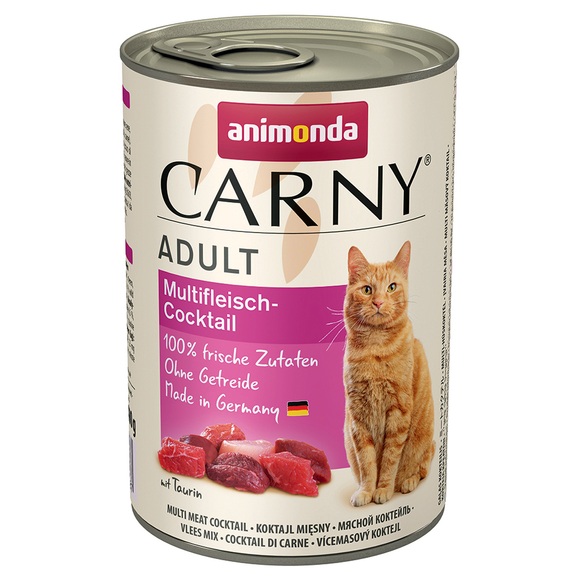 6 x 400 g Animonda Carny + 30 g Milkies Balance gratis! - Multifleisch-Cocktail