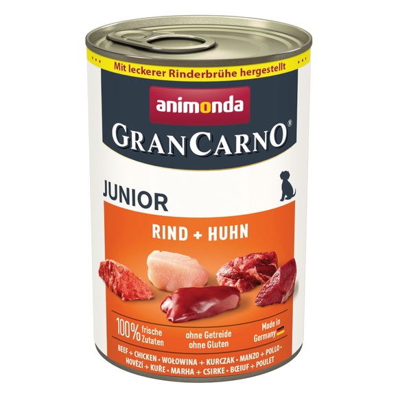 Animonda GranCarno Original Junior 6 x 400 g - Rind & Huhn