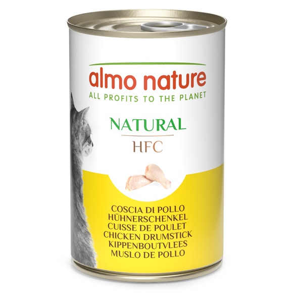 20 + 4 gratis! 24 x 140 g Almo Nature HFC - Hühnerschenkel