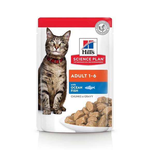 Hill´s Science Plan Adult 1-6 Optimal Care 6 x 85 g - Seefisch