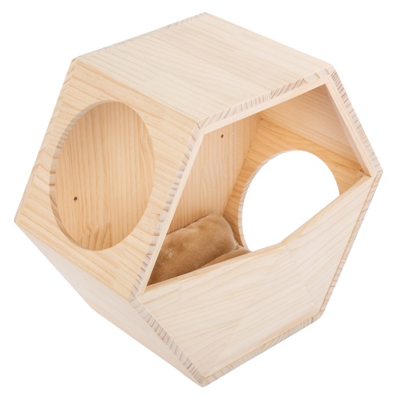 Katzenhöhle Lulu Wandmontage - L 49 x B 30 x H 42,5 cm