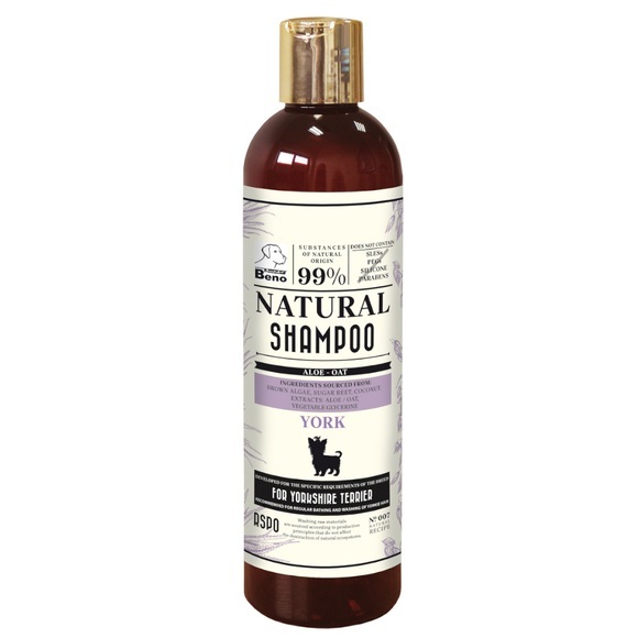 Super Beno natürliches shampoo für yorkshire terrier - 2 x 300 ml