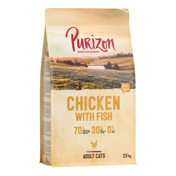 Purizon Adult Huhn & Fisch - getreidefrei - 2,5 kg