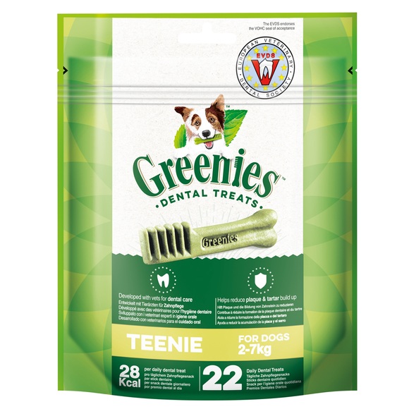 Greenies Zahnpflege-Kausnacks Teenie - 170 g (22 Stück)