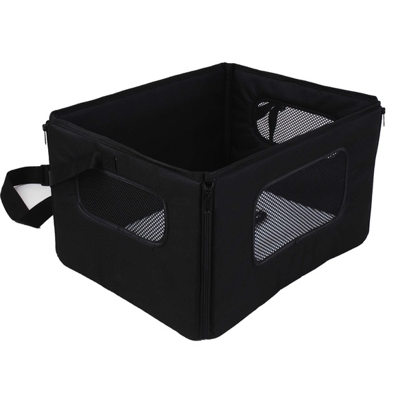Autositz für kleine Hunde - B 47,5 x T 38 x H 27,5 cm