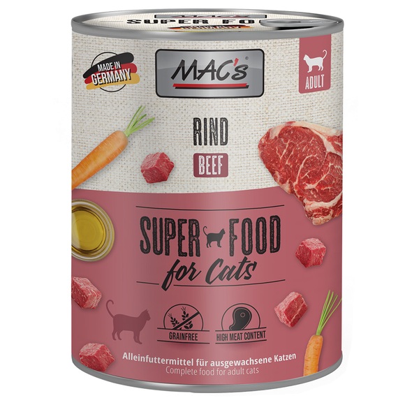 MAC´s Cat 6 x 800 g - Rind