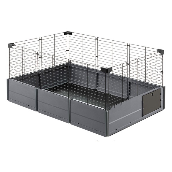 Ferplast Kleintierkäfig Multipla Open - Multipla Open Kleintierkäfig: L 107,5 x B 72 x H 50 cm