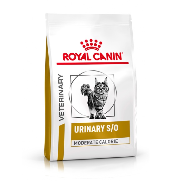 Sparpaket 2 x Großgebinde Royal Canin - Veterinary Diet - Urinary S/O Moderate Calorie (2 x 9 kg)