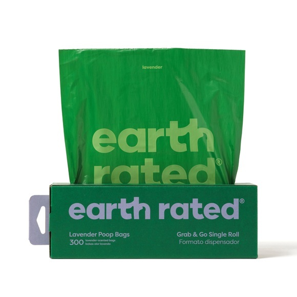 Earth Rated 300 Hundekotbeutel in Box - Lavendel
