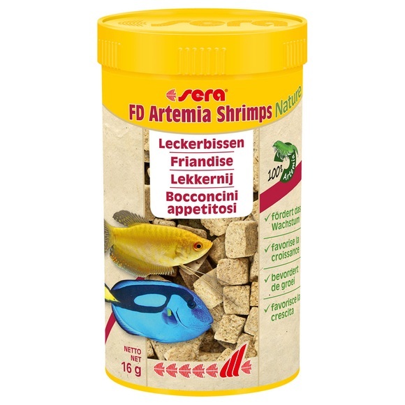 sera FD Artemia Shrimps 250ml farbverstärkender Leckerb