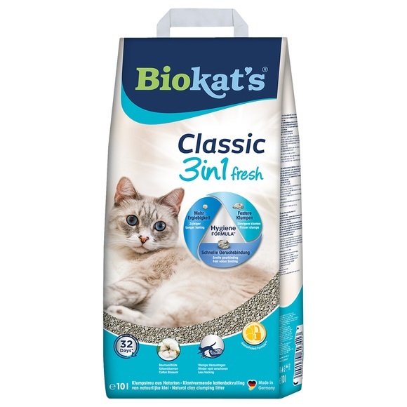 Biokat´s Classic Fresh 3in1 Cotton Blossom - 10 l