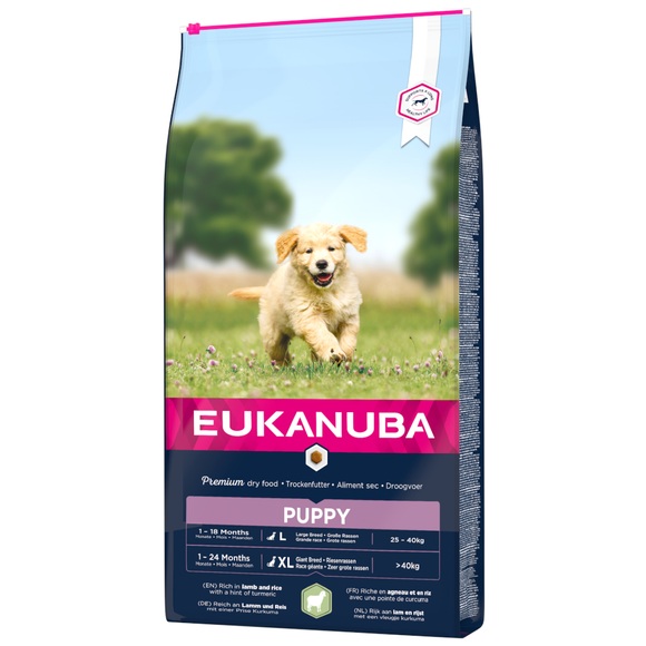 Eukanuba Puppy Small / Medium Breed Lamm & Reis - 12 kg