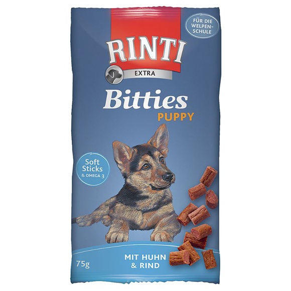 RINTI Extra Bitties Puppy Huhn - 75 g (Huhn & Rind)