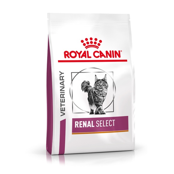 Sparpaket 2 x Großgebinde Royal Canin - Veterinary Diet - Renal Select (2 x 4 kg)
